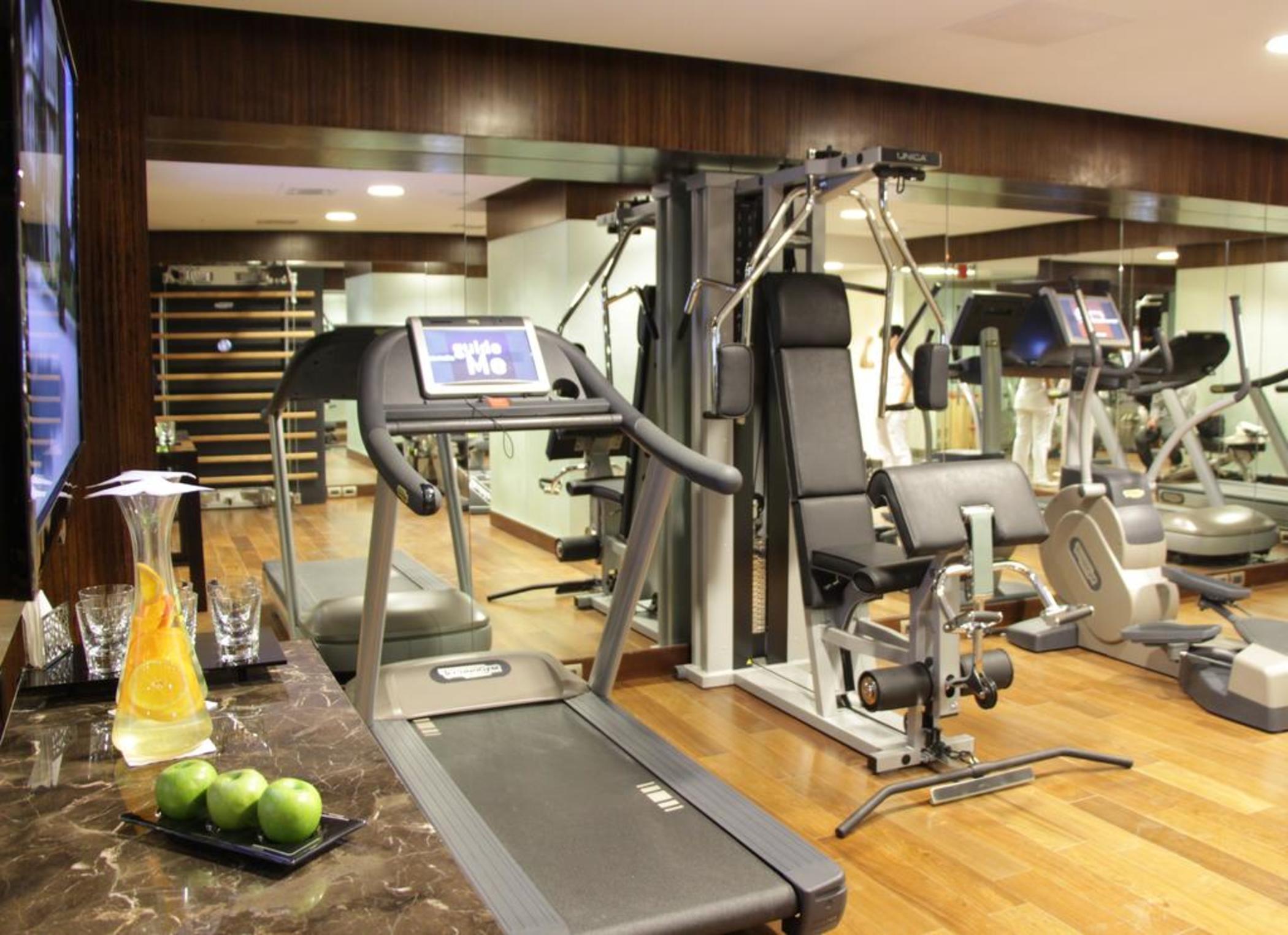 Sofitel Montevideo Casino Carrasco & Spa Экстерьер фото A gym at a hotel