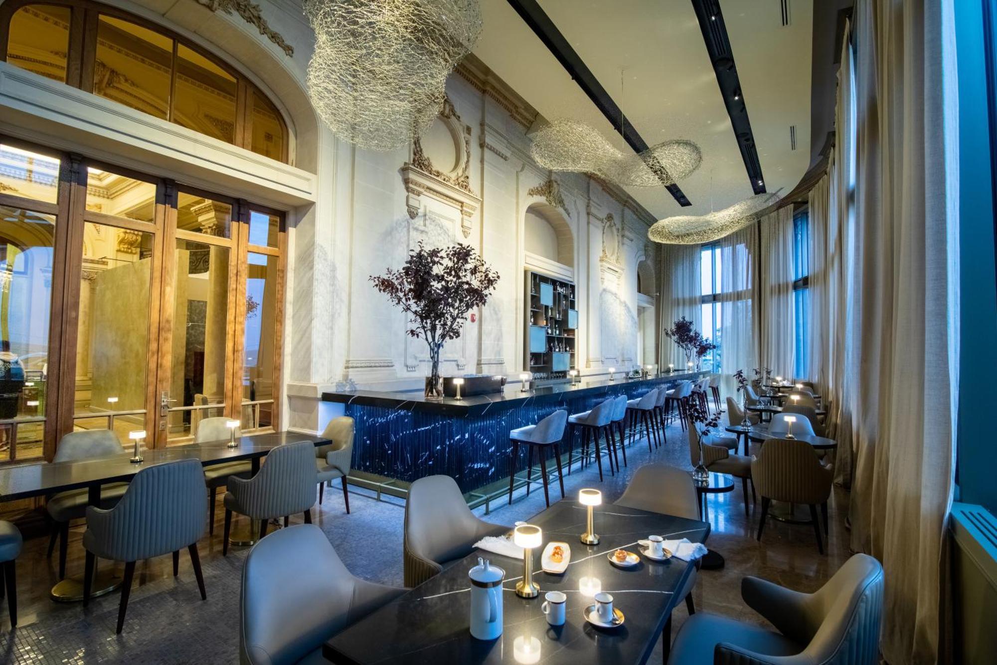 Sofitel Montevideo Casino Carrasco & Spa Экстерьер фото The interior of the restaurant